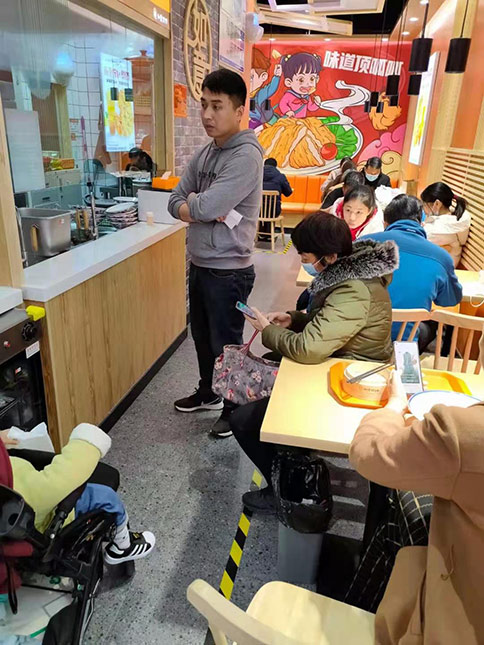 熱烈祝賀河南鄭州如意餛飩瀚海海尚店盛大開業，祝老板財源廣進！