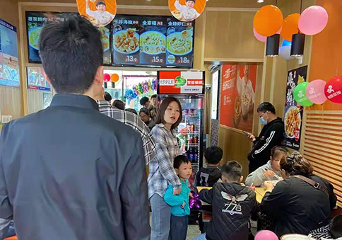 熱烈祝賀浙江湖州如意餛飩德清雷甸鎮店盛大開業！