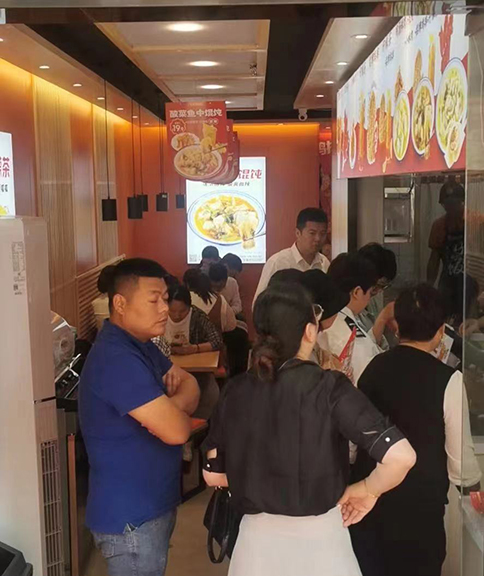 江蘇無錫如意餛飩橡樹灣店盛大開業！