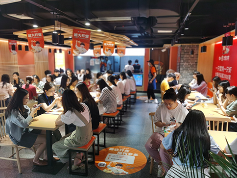 熱烈祝賀浙江杭州如意餛飩金沙印象城店盛大開業！